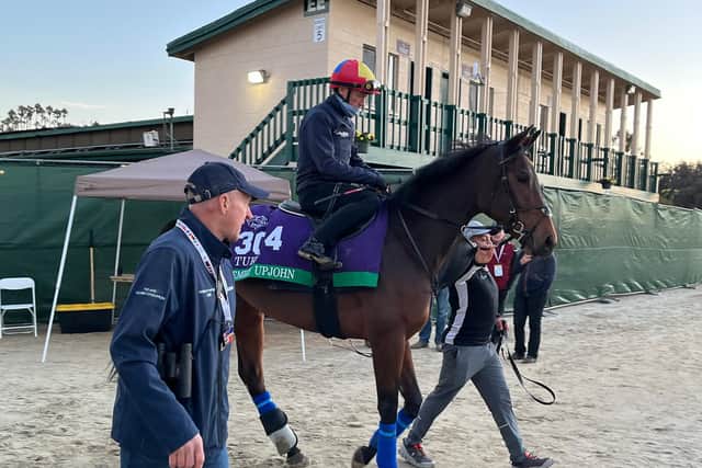 Also with history in the Turf are John Gosden and Frankie Dettori, who teamed up to win this race with the great Enable in 2018 and are reunited Stateside with Emily Upjohn.