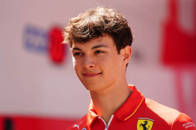 Ollie Bearman was provided with a last-minute call-up for Friday’s running in Sao Paulo after Kevin Magnussen was ruled out through sickness.