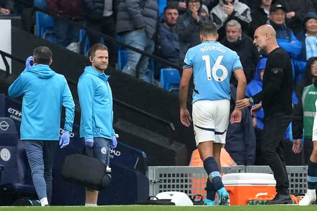 City are grappling with a host of injury problems as they prepare for Saturday’s Premier League trip to Bournemouth.