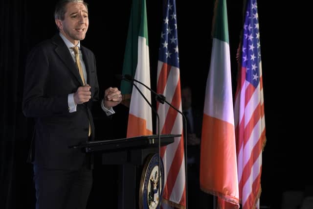 Speaking at an event to mark 100 years of diplomatic relations between Ireland and the US, Mr Harris said that its future relations are “bright” amid “an extraordinarily turbulent world”.