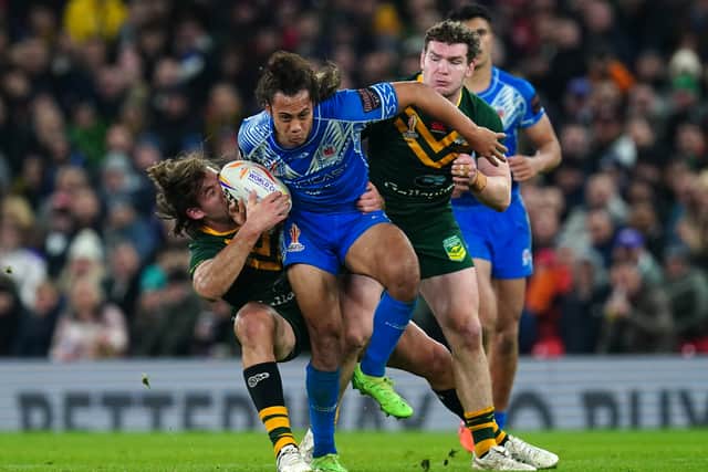 Sunday’s test against Samoa – England’s first action since they completed a 3-0 series whitewash of Tonga last year – will be followed by a second meeting at Headingley in Leeds next Saturday.