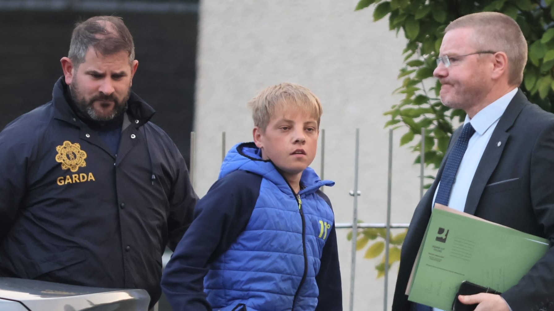 Ryan McCrabbe appeared at a special sitting of Letterkenny District Court this evening. Photo: NW Newspix
