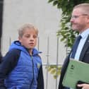 Ryan McCrabbe appeared at a special sitting of Letterkenny District Court this evening. Photo: NW Newspix