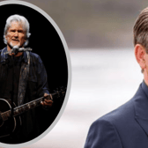 Daniel O'Donnell and (inset) the late Kris Kristofferson