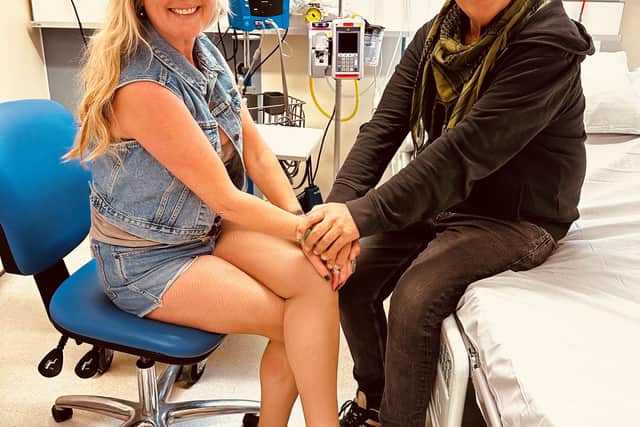 Soon, news came that Peters had Richter’s syndrome and would need to cancel his tour and start immediate treatment.