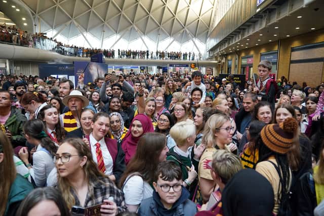 The Back to Hogwarts tradition, which celebrates the start of each academic year at Hogwarts School of Witchcraft and Wizardry every September 1, has previously also involved the train service being displayed on departure boards, with hundreds of fans attending the 2023 event.