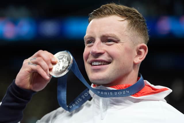 Swimmer Peaty last month fell agonisingly short in his attempt to achieve a similar feat in the 100m breaststroke after he was forced to settle for joint silver in the French capital behind Italian Nicolo Martinenghi.
