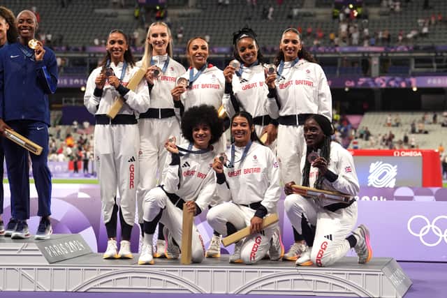 Victoria Ohuruogu, Amber Anning, Laviai Nielsen and Nicole Yeargin secured bronze of their own 15 minutes later, ensuring Great Britain would take home a medal from all  five relays in Paris.