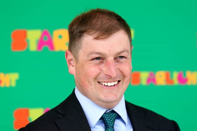 “We will lean towards the Champagne and he will probably have a Dewhurst entry as well.”