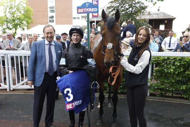 “He’s in really good order – I’m very happy. We know him really well now and he’s the sort of horse that we have a great routine at home with. Hopefully, that will see him come up to York in good form.”