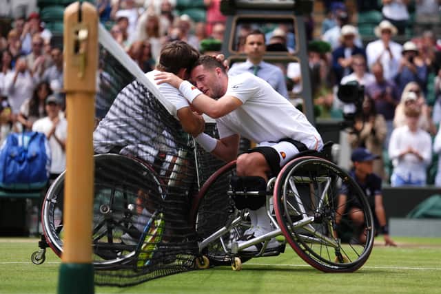 Second seed Hewett had progressed into the final after a marathon last-four battle with Gustavo Fernandez on Friday.