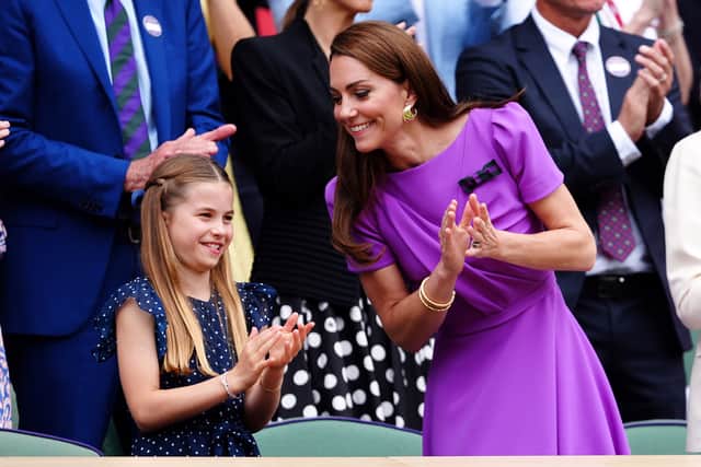 Kate was also introduced to Raducanu, who was knocked out in the fourth round of this year’s championships, telling her: “It was so hard to see you go out.”