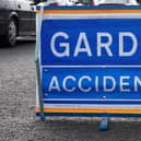 Garda at scene of Road Traffic Colllision