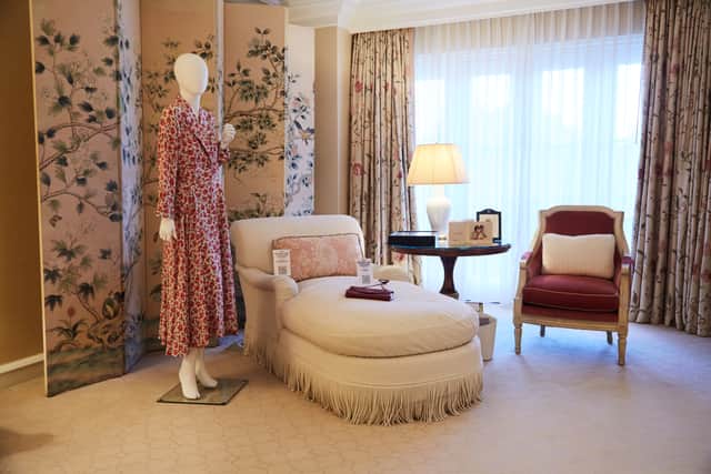 The sale comes after a Jacques Azagury-designed dress worn by Diana in Italy in 1985 set a new world record for the most expensive dress worn by the royal at auction, selling for more than one million dollars in December.