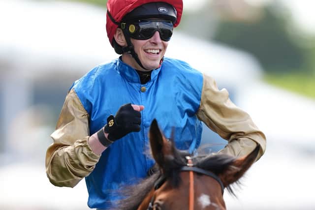 “He battled when the other horse came to him and luckily it was the first photo to go our way. We were delighted we won because there was a lot of pressure on that one.”