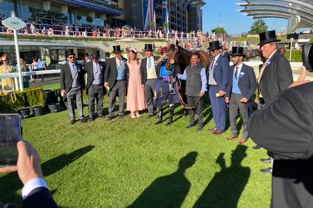 Although Haatem is departing the seven-furlong scene almost quicker than he entered it, Wathnan have a ready-made replacement to fill the void in impressive Buckingham Palace Stakes scorer English Oak.