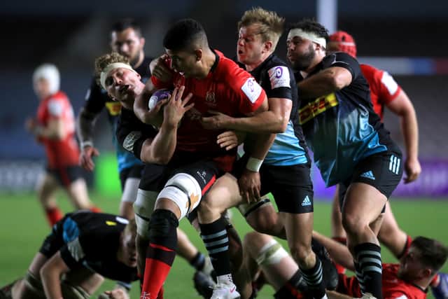 Connacht scrum-half Caolin Blade, who has two international caps, benefits from the absence of the influential Gibson-Park.
