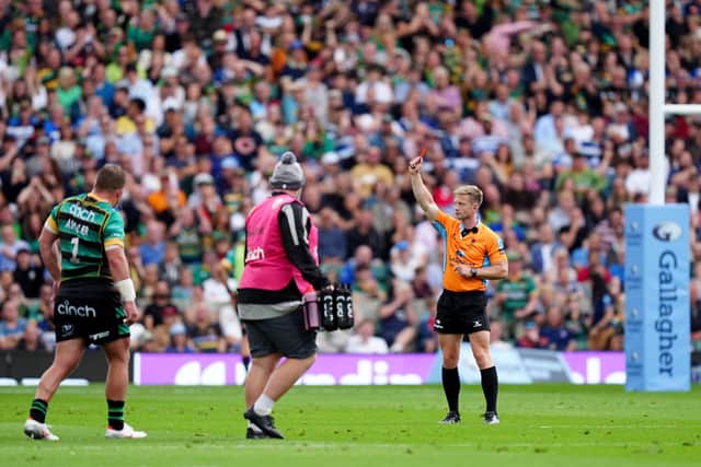 Russell’s first significant act was to send an ugly penalty kick wide of the left upright, drawing a frown from the Scotland playmaker, but he was more successful with his second attempt.