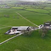 The total of 190 acres were divided into four lots