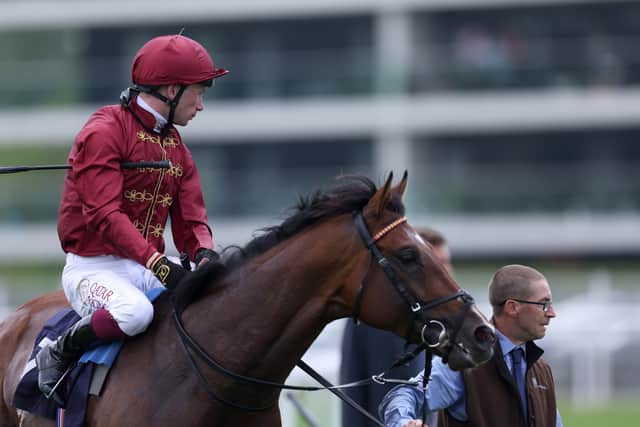 “He did well to win off that pace, but Oisin was clever sneaking up the rail and when you are winning by a nose you need to sneak up the rail.”