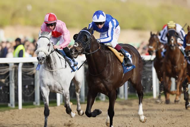 “He’s all there now as a three-year-old and it’s great that Juddmonte are good supporters of Park House Stables.”