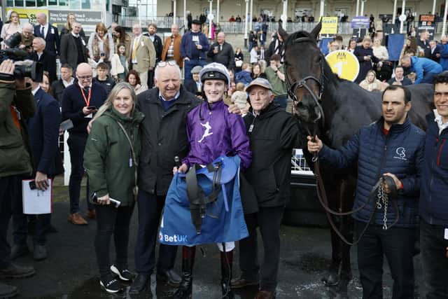 “He’s still very unexposed and is improving all the time.”