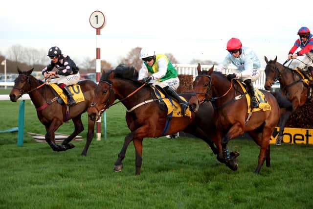 A 25-1 chance for the three-mile-one-furlong Ultima, Famous Bridge came home fourth of 21 runners to set up a possible Scottish Grand National run to round off his campaign.