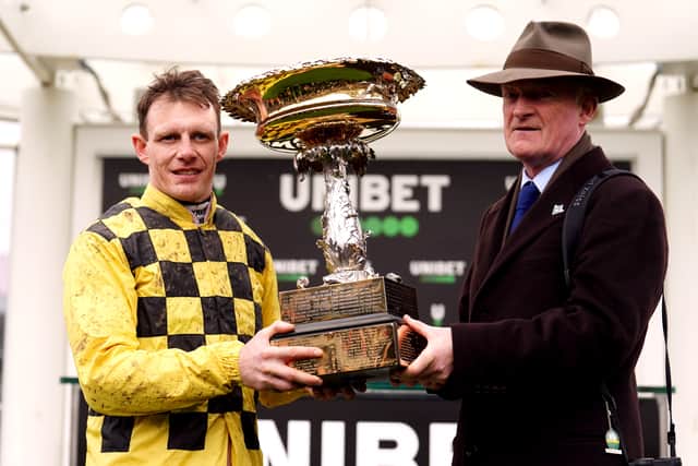 “He’s a very good horse and he deserves a Champion Hurdle. I’d imagine Nicky will get Constitution Hill back and we can have another crack next year. Any day you get a winner here is good.”