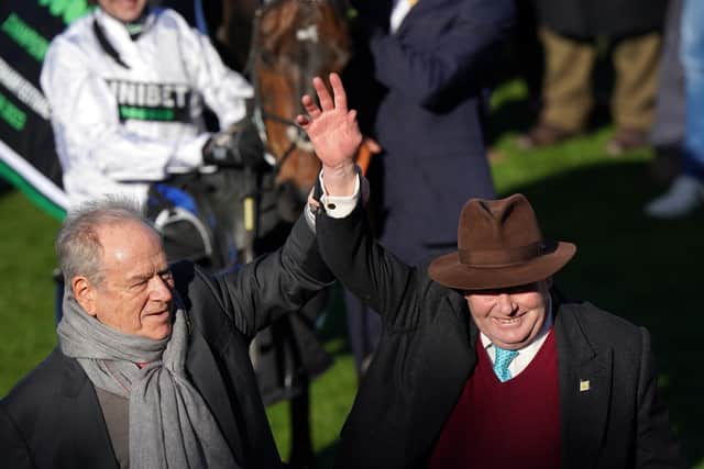 “We’ll just have to play it quietly and take them as individuals. (The tests) say they’re all OK, but this ground has gone against quite a few of them, so we’ll have to regroup. I can think of two or three that won’t want to be running on that ground, but I need to talk to the owners first.”