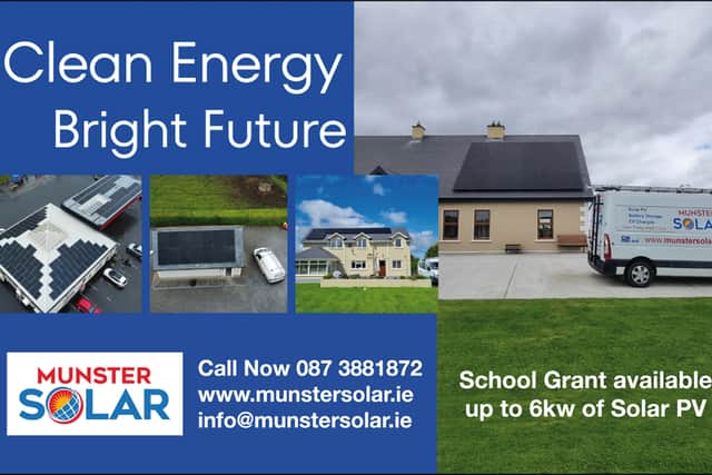 Eddie who began Munster Solar, started his career as an electrician, with a keen interest in renewable energy he completed a degree in Renewable and Electrical Energy.