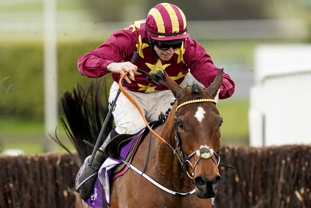 The 11-year-old has switched disciplines as De Bromhead and owner Barry Maloney look to extend his career, with an initial fourth over the banks course in December raising hopes of a bold Festival showing and a possible subsequent Randox Grand National bid.
