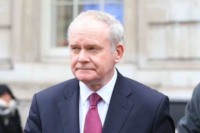 He describes putting direct questions to his interviewees, including expressing his opposition to violence to Martin McGuinness, a former IRA man who later became deputy first minister.