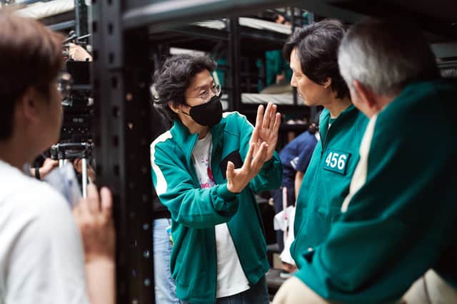 The new 17-second trailer, released by Netflix, suggest that season two will carry on from where series one left off as Seong is still in the airport and is seen wearing the same suit.