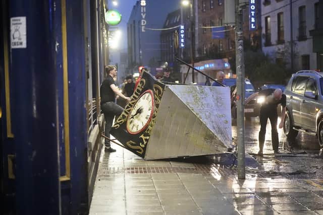 Thousands of outages across island of Ireland after damage by Storm Isha