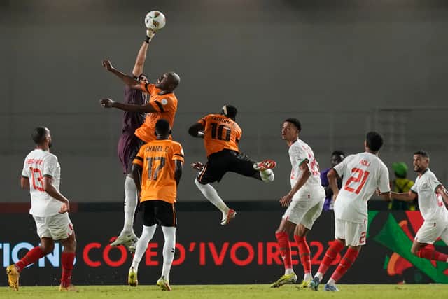 Zambia were fortunate not to concede 10 minutes before the break when defender Nayef Aguerd headed wide from Ziyech’s cross, but the 30-year-old rammed home the opener within three minutes after keeper Lawrence Mulenga had spilled a low cross.