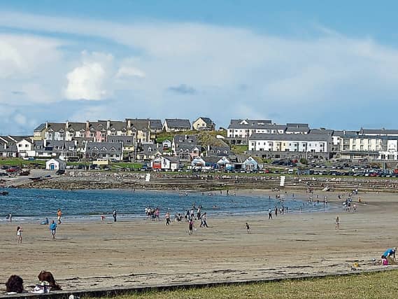 Kilkee beach