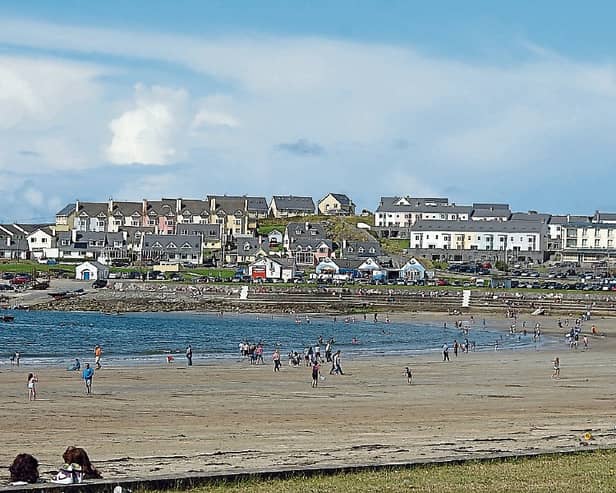 Kilkee beach