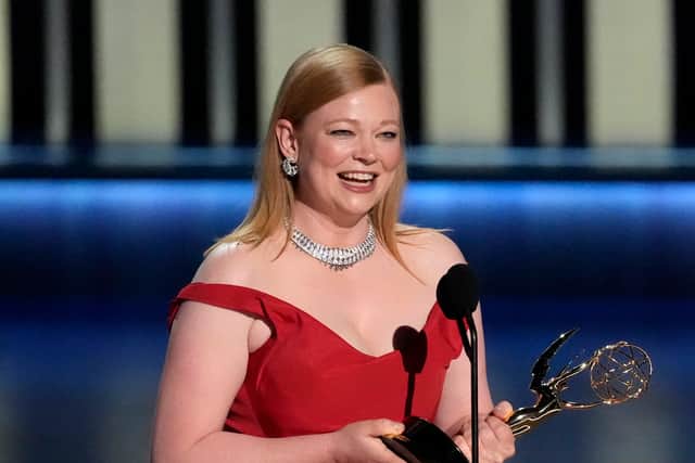 Later in the ceremony, Culkin’s co-star Matthew Macfadyen was named best supporting actor in a drama series, while Sarah Snook thanked her young daughter during a speech after winning best lead actress in the same category.