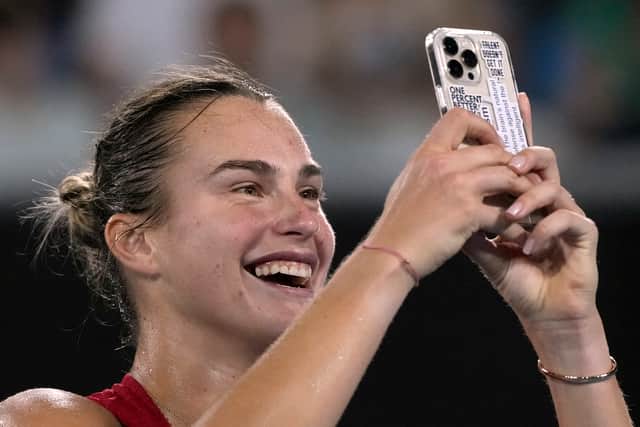 Neither has yet dropped a set and they lost only eight games between them in the fourth round, Sabalenka beating Amanda Anisimova 6-3 6-2 and Gauff racing to a 6-1 6-2 victory over Magdalena Frech.