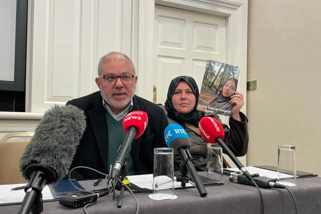 Ms Hania is also trying to secure the passage of her parents, Fatima and Abdul Raouf, and her brother, Ahmed.