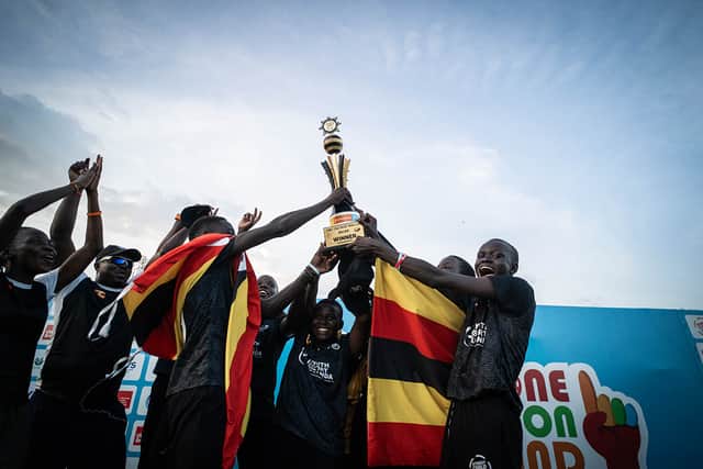 “These are kids that are normally last that are suddenly first. In the process of a Street Child World Cup they just grow and grow and grow.