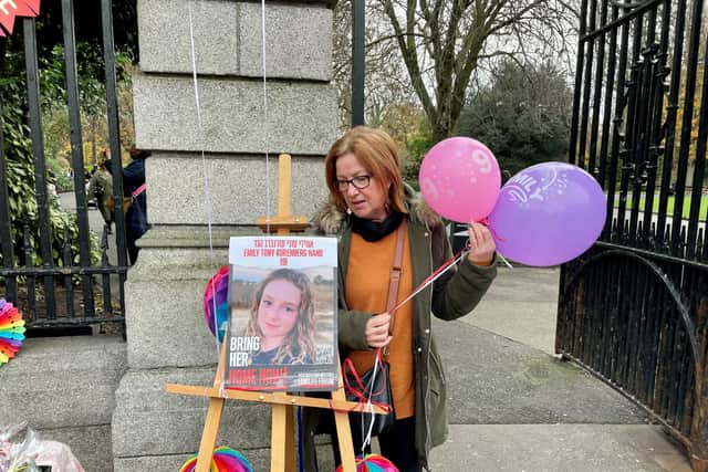 She said it had been a horrific time for the family, but they are staying strong and positive.