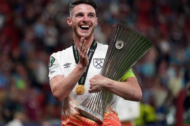 Declan Rice putting pressure of price tag behind him to pursue biggest ...