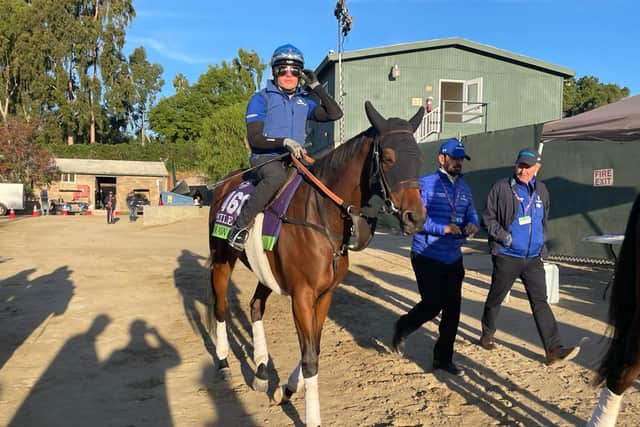 “Oisin gave her a very good ride, he did everything right and she ran a huge race.”