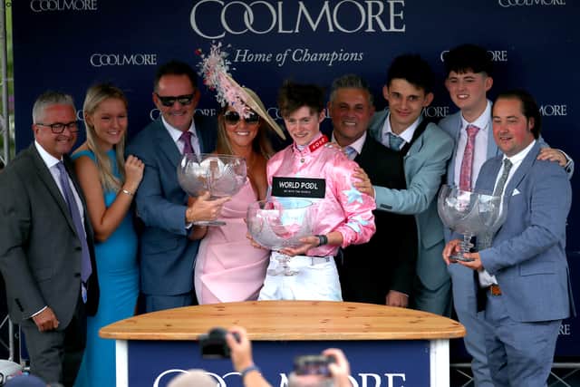 “I was claiming and riding for David O’Meara at the time and he had me down south two days in a row, he had me at Epsom one day, then Goodwood the next. I was staying over in Epsom and just thought ‘how can I use up the following morning’, so gave Adam a call to see if I could go ride out.