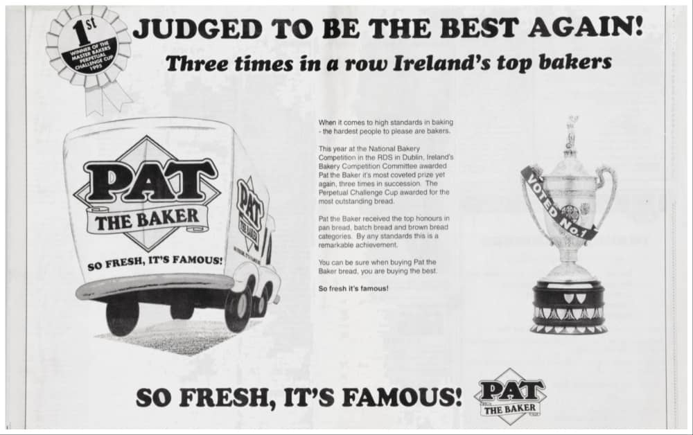 Rising to the occasion - seven decades of Pat The Baker