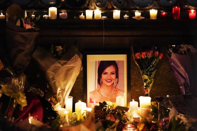 The court heard that there is no footage of the man, which they argue is Puska, from after 2.05pm that day until 8.55pm that evening.