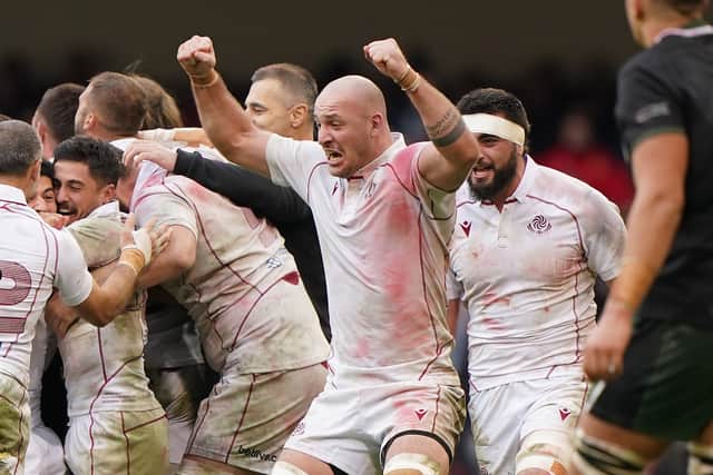 Two Jac Morgan tries helped Wales build a nine-point lead, but they were overhauled when Luka Matkava kicked a penalty two minutes from time that put Georgia in dreamland.