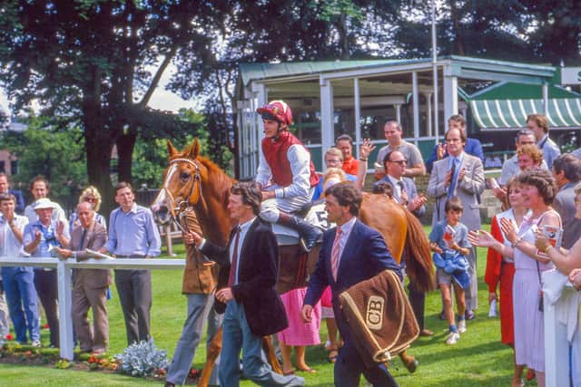 Cauthen rode Pebbles to many of her great successes, including when she became the first filly to win the Eclipse in 1985.