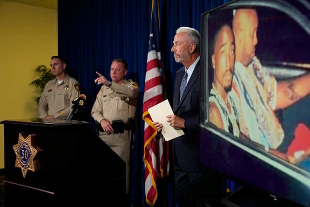 The timeline of the shooting was also detailed by Las Vegas police lieutenant Jason Johansson.